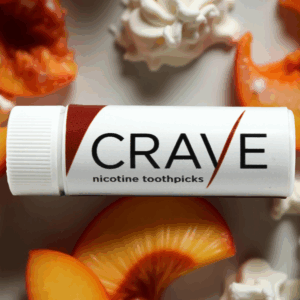 (50) CRAVE Nicotine Toothpicks Peach Crème