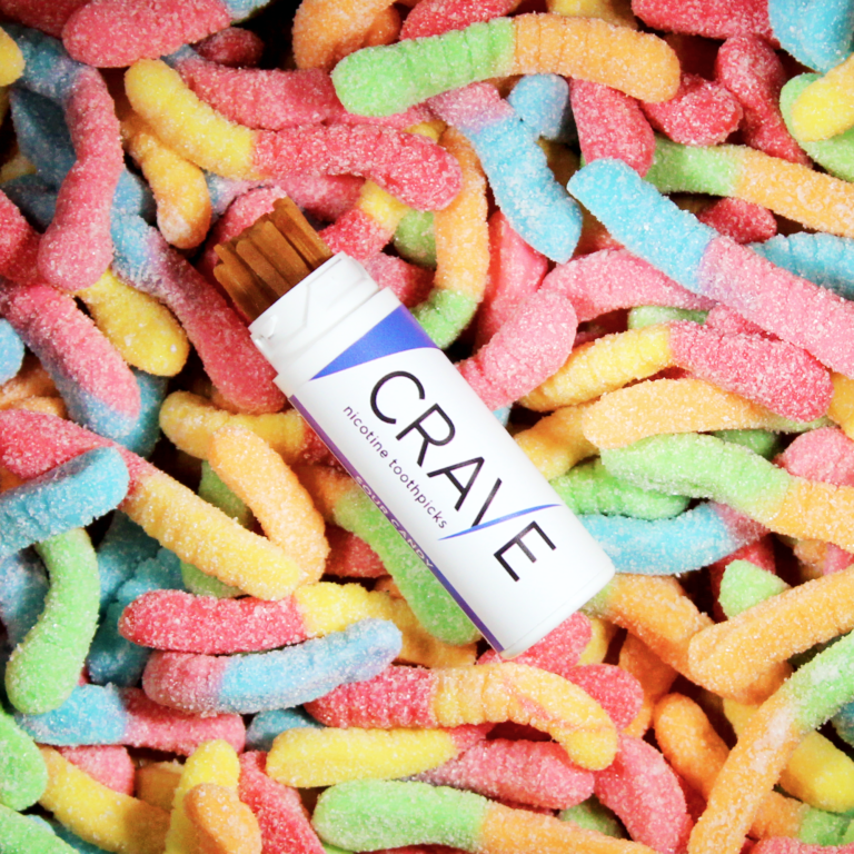 (50) CRAVE Nicotine Toothpicks Sour Candy Crave